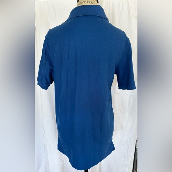 Izod Men’s Advantage Performance Classic Polo Shirt in Cerulean Blue Sz S - Picture 4 of 5
